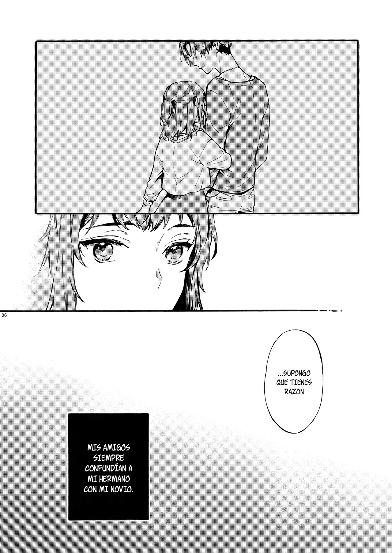 Kono Hito Kareshi ja Arimasen!!  ~Shinomura Kyoudai no Jijou~｜¡¡Este Chico NO es my Novio!!  ~La situación de los hermanos Shinomura~ page 5 full