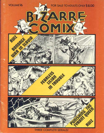 Adolfo Ruiz - Bondage War in Slavia [Bizarre Comix 16.1, EN] cover