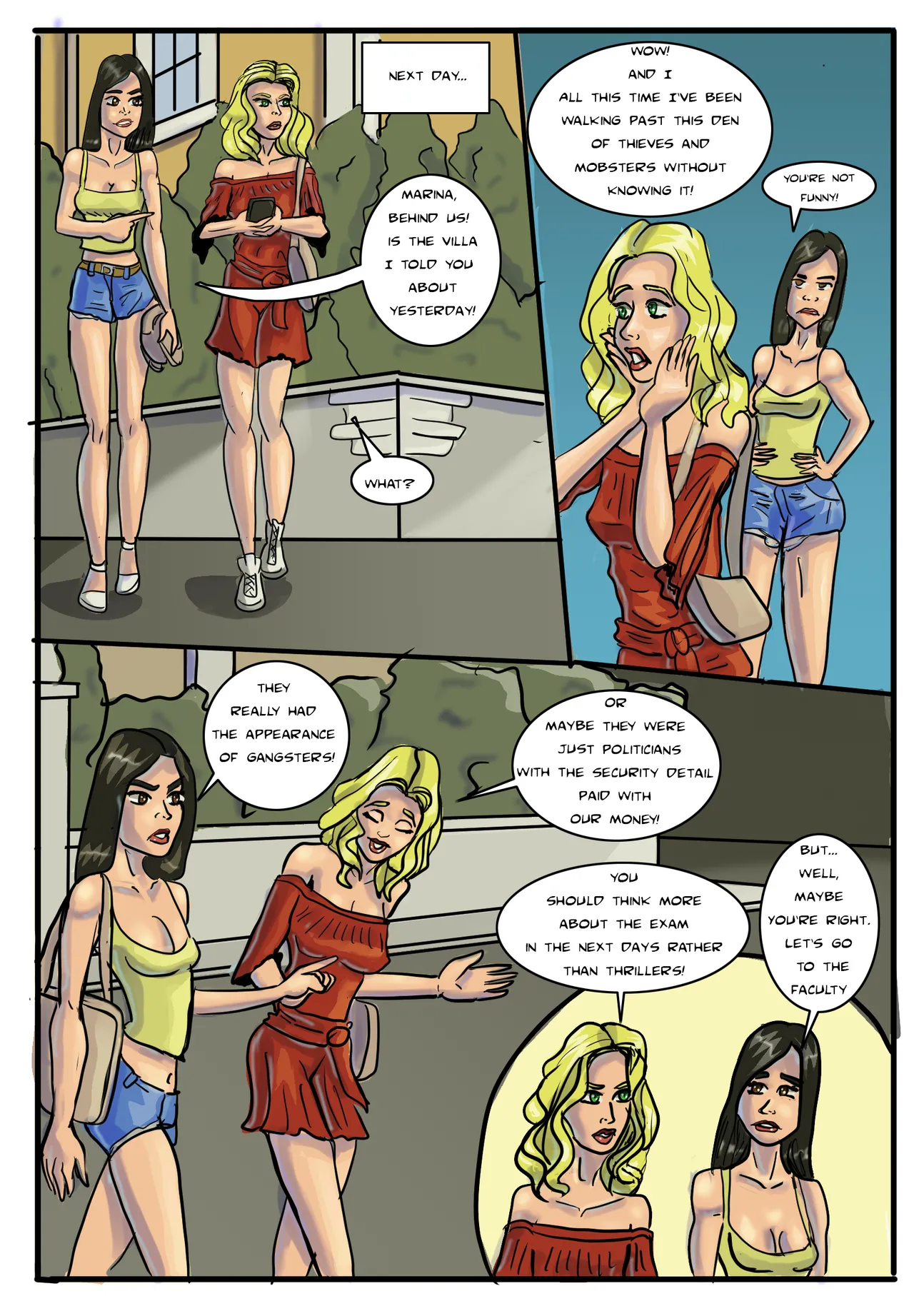 Two Friends in Trouble page 6 full