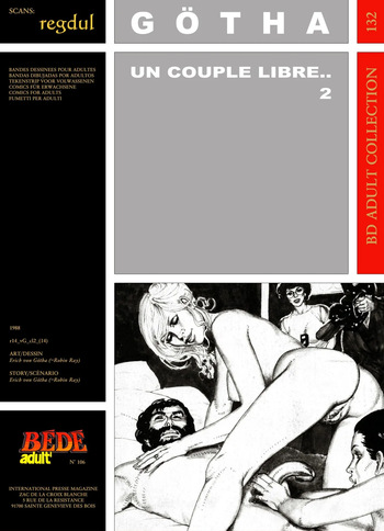 [Bédé Adult 132] Erich von Götha [= Robin Ray] - Un couple libre … #2 cover