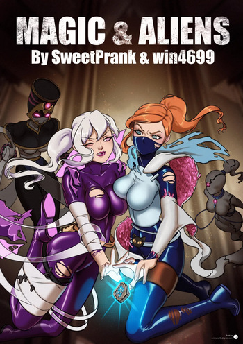 [Win4699] Magic and Aliens cover