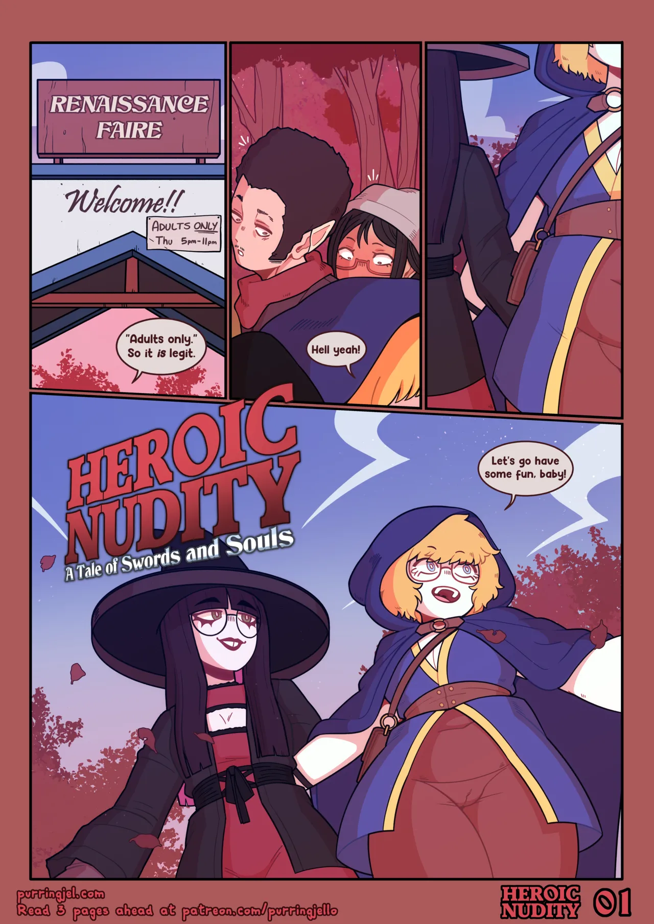 Heroic Nudity page 1 full