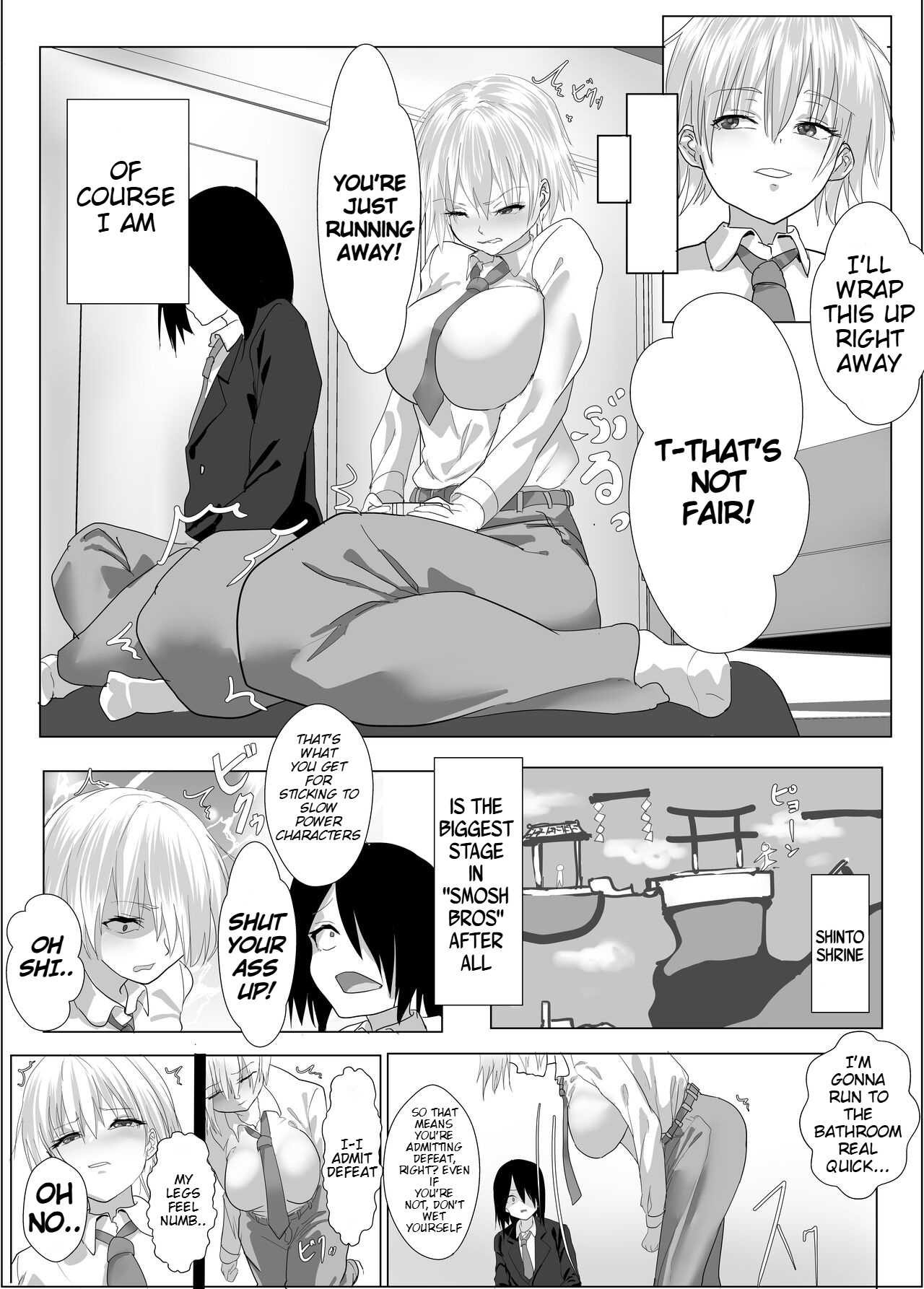 Narcissist na Ouji-sama-kei Joshi wa, Toilet Gaman Dekizu | The Narcissistic Female Prince Couldn't Hold It In page 11 full