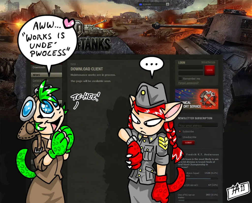 Artist - DerangedMeowMeow page 12 full