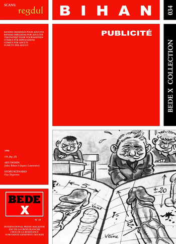 [Bede X 34] Jakez Bihan [= Jacques Lemonnier] & Guy Degrenne - Publicité cover