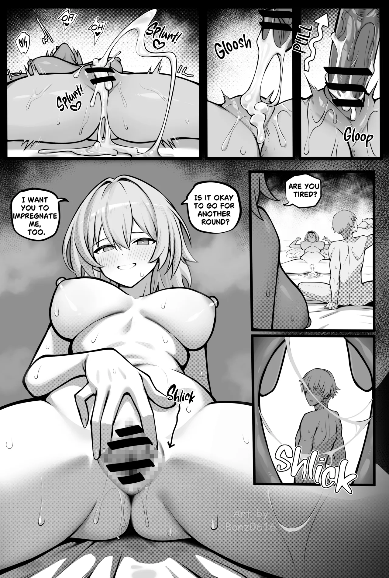 My Girlfriends Never! Let me sleep... page 12 full