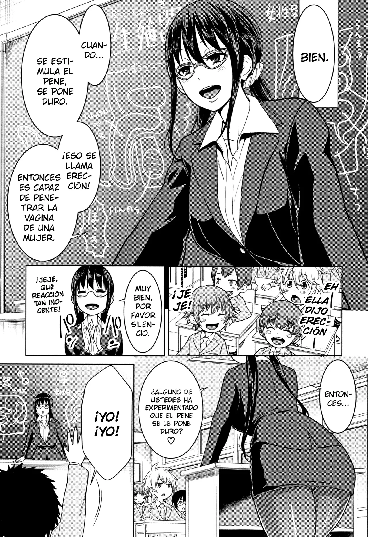 Yarisugi Seikyouiku! ~Hentai Onna Kyoushi Kikiippatsu~ | ¡Educación Sexual que fue demasiado lejos! page 5 full