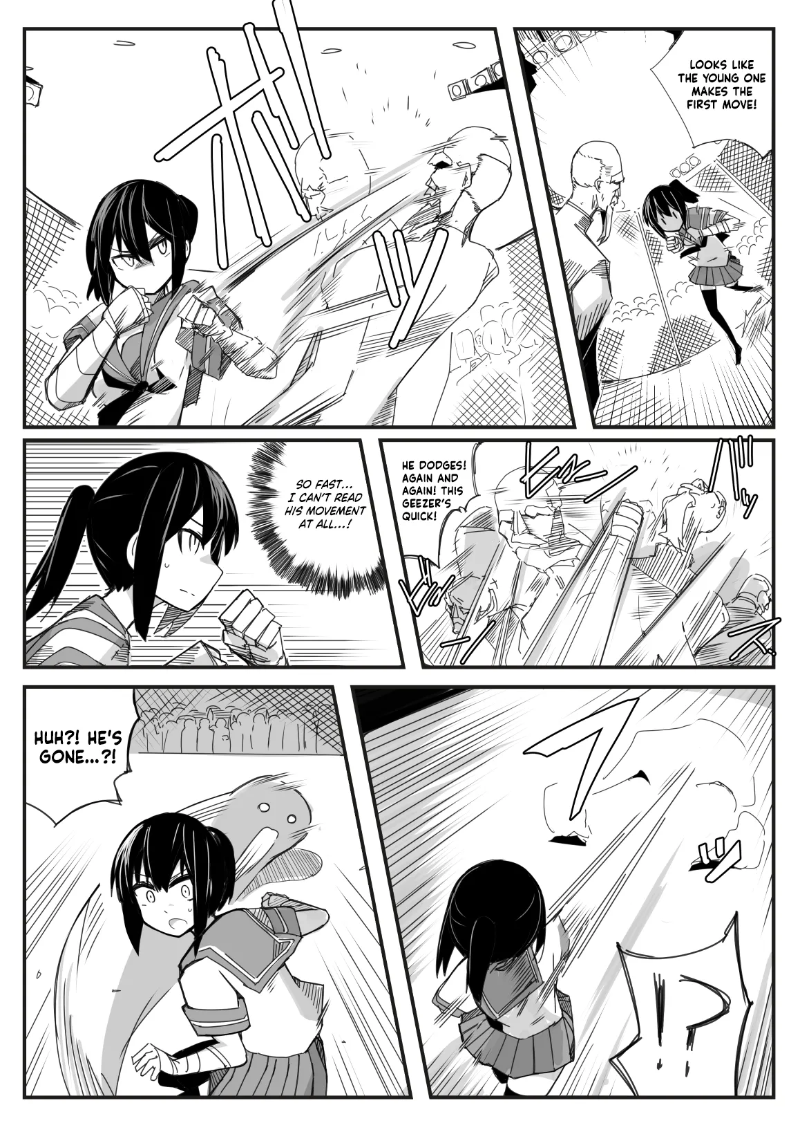 Sailor Fuku Chika Kakutou | Underground Fight in a Sailor Uniform page 5 full