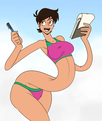 [ComicalWeapon] Jester's Resort - Lois Lane/Elastic Lass (+ Madame Rouge, Unusually Flexible Girl & Elastigirl) cover