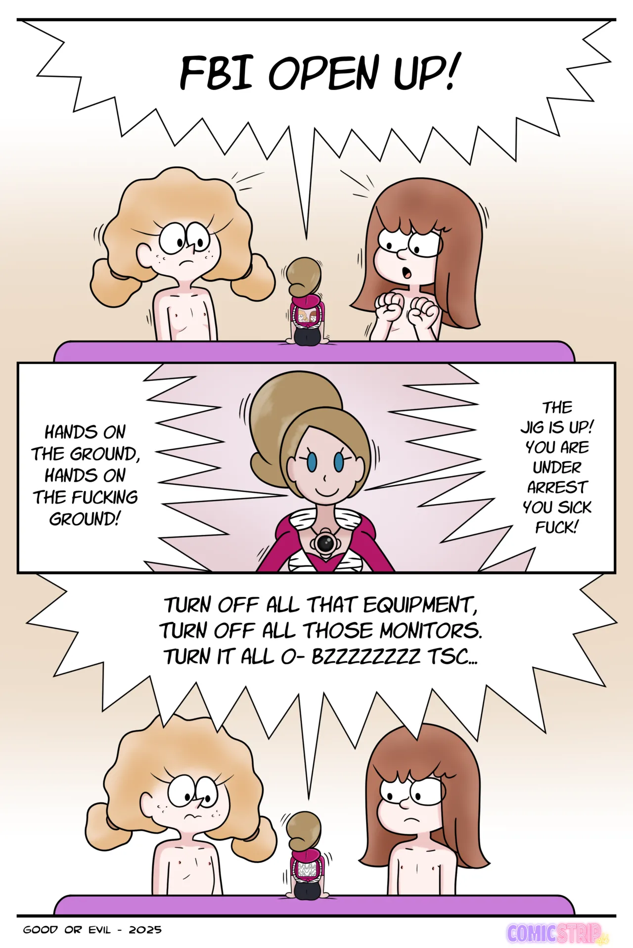 Video Girls  Comic page 12 full