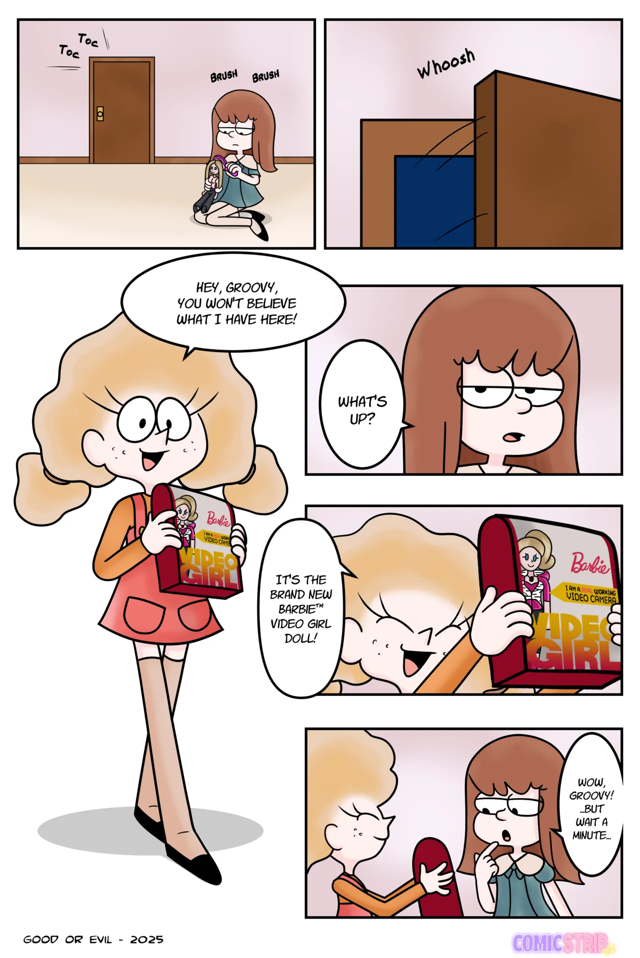 Video Girls  Comic page 3 full