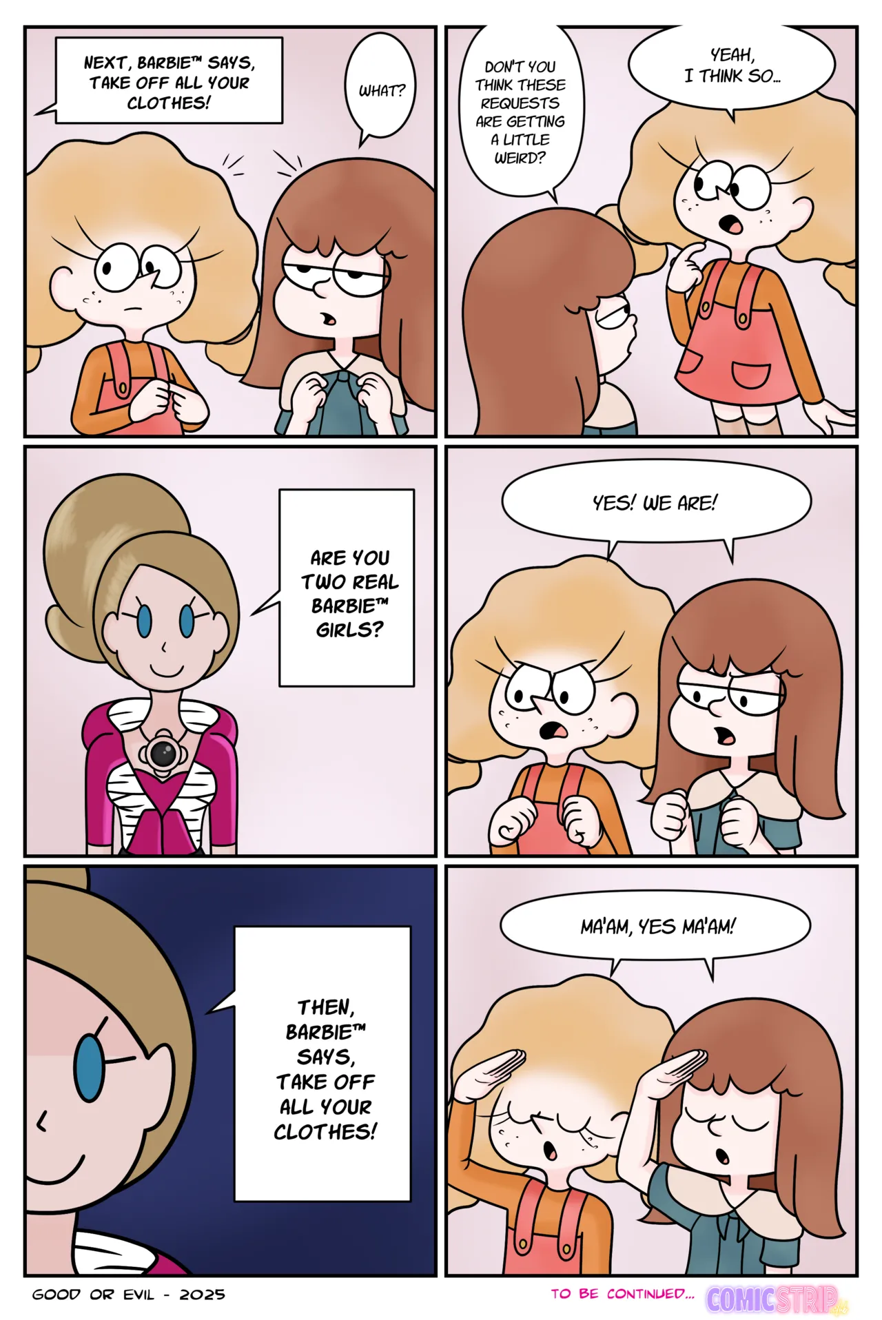 Video Girls  Comic page 8 full