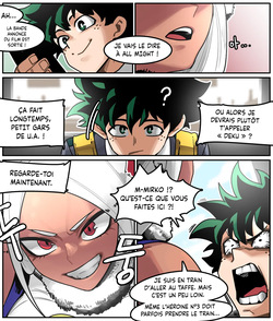 Deku Rencontre Mirko dans un Train et la Baise