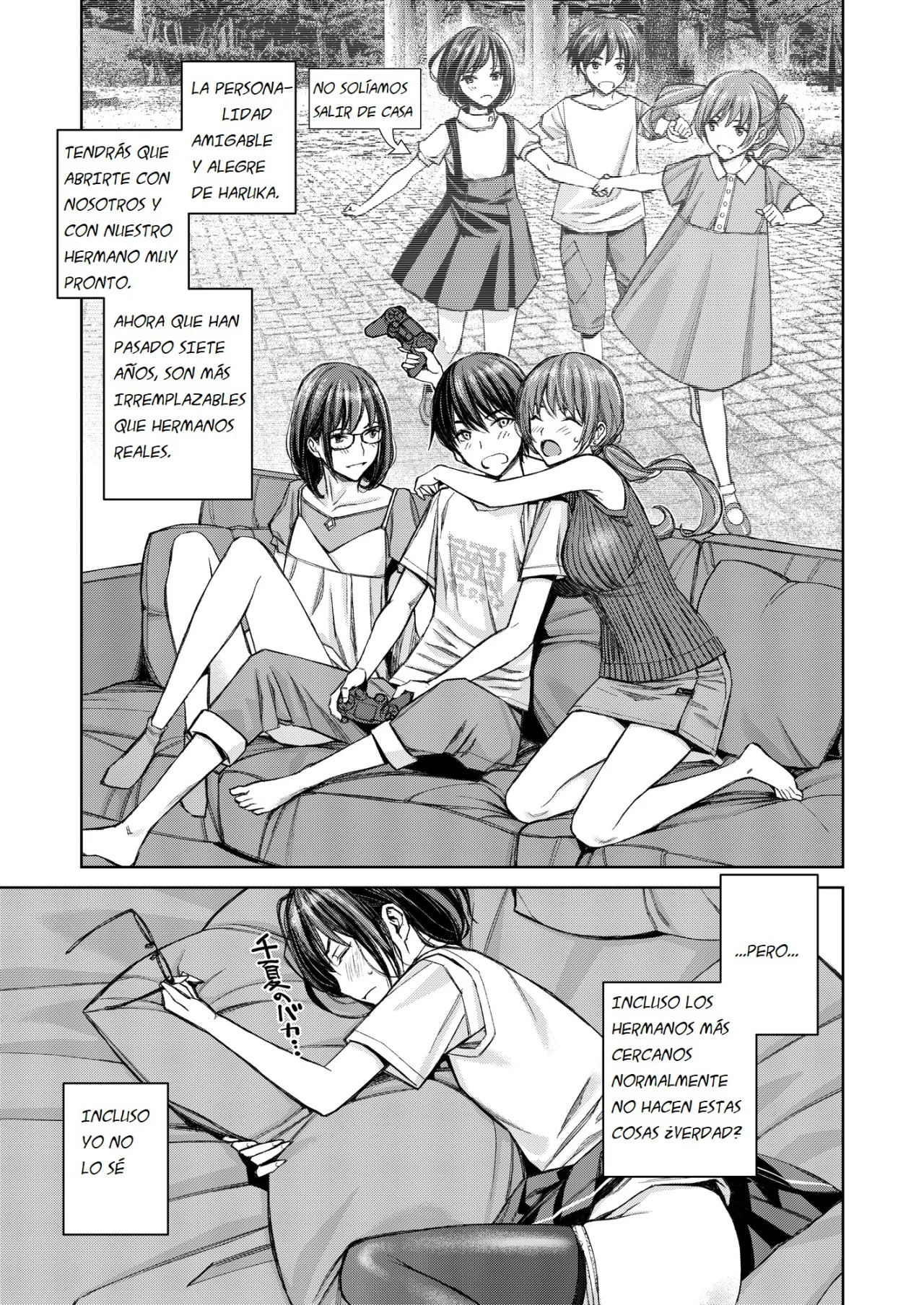Daisuki na Otouto ga Chi no Tsunagattenai Imouto ni Toraresou de Yakimoki Suru Onee-chan no Hanashi.｜La Historia De Una Hermana Mayor Que Se Preocupa Porque Su Querido Hermano Menor Podría Ser ''Tomado'' Por Su Hermana Menor, Con La Que No Tiene Lazos Sanguíneos. page 8 full