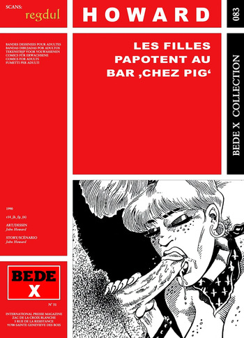 [Bede X 83] John Howard - Les filles papotent au bar 'CHEZ PIG' cover