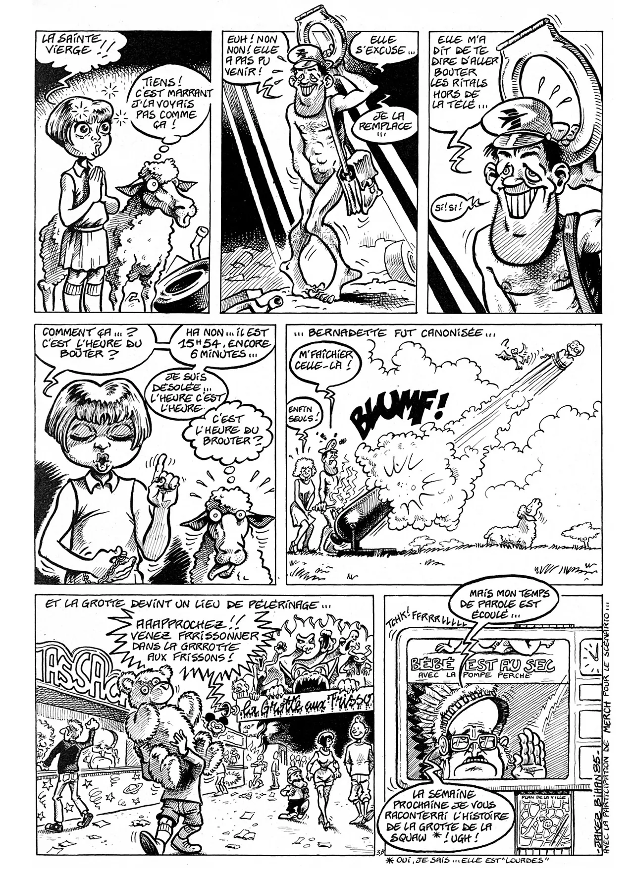 Jakez Bihan  & Merch - La vie exemplaire de Bernadette Soubirous page 4 full