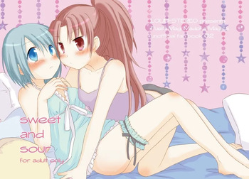 Sweet and Sour-Sayaka x Kyouko Doujinshin. cover