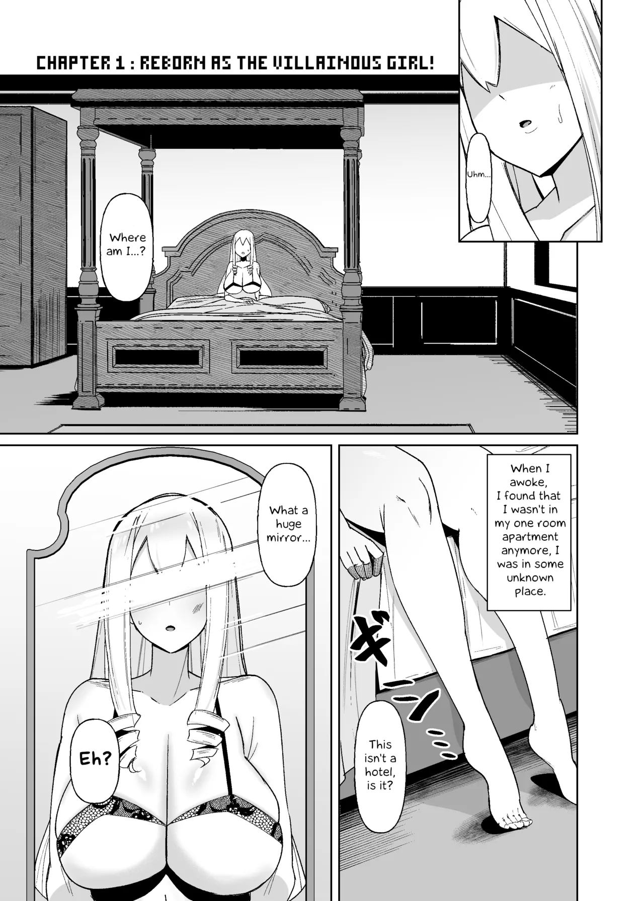 I was reincarnated as a villainess in an otome Game who was a futanari in her backstory ~Ch. 1~    .zip page 2 full