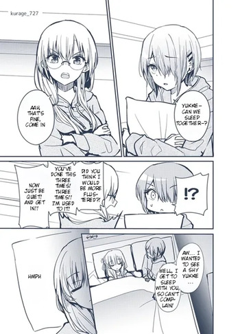 [Kurage] Ruka and Yuki in Bed Together [Rei Scans] cover