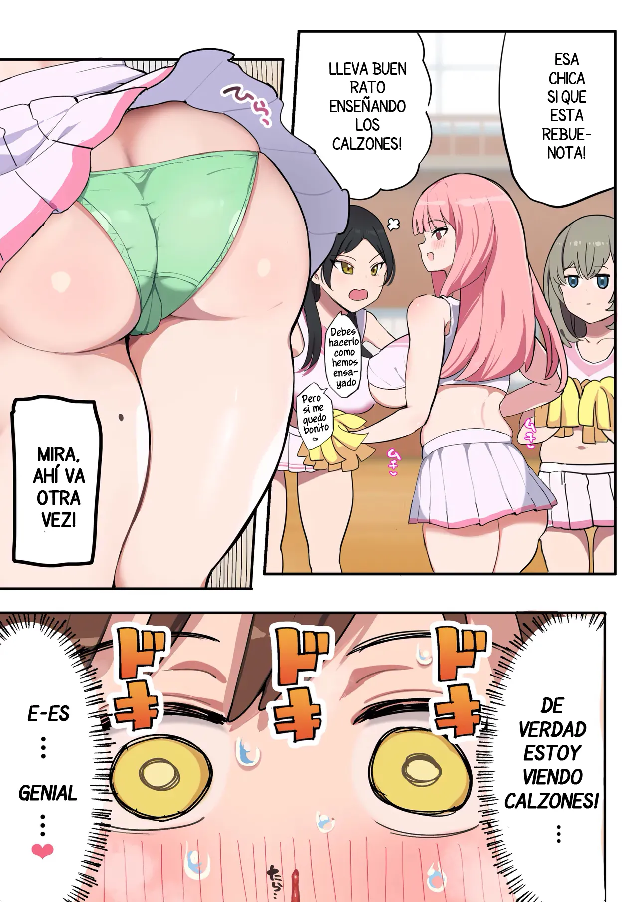 Muchimuchi Cheer Girl no Onee-san | La Animadora Regordeta page 4 full