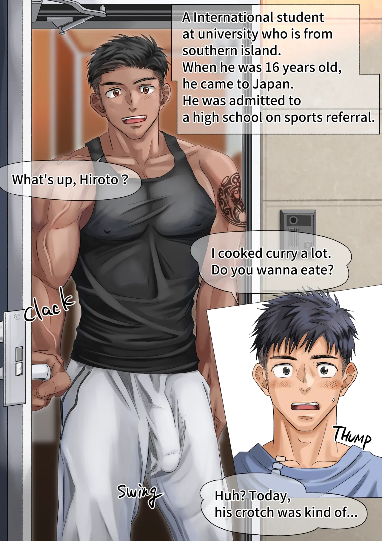隣の留学生くんのオナホに堕ちる【ENG】 page 11 full