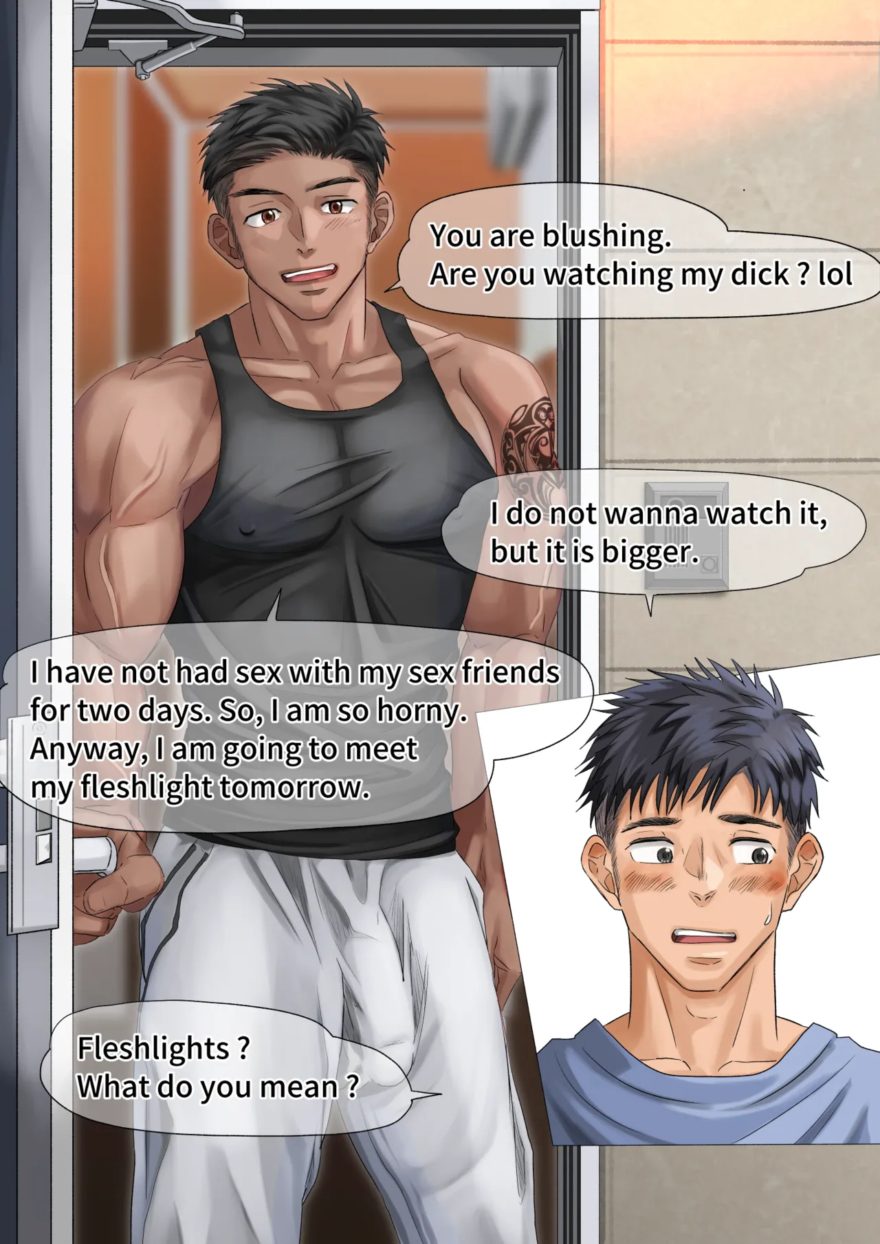 隣の留学生くんのオナホに堕ちる【ENG】 page 12 full