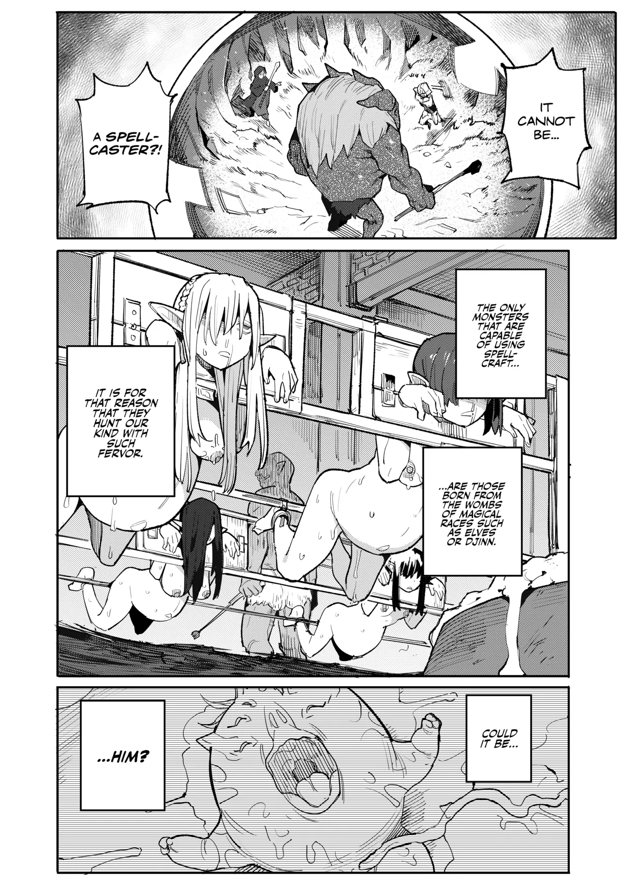 Seirei Rougoku Nyehiru ~Choukyou Zumi no Osanai Shikyuu ni Kizamareru Koufuku Bunsho~ | Enslaved Nymph Nyehil - The Tale of a Broken Sow Whose Immature Womb Was Trained To Submit page 12 full