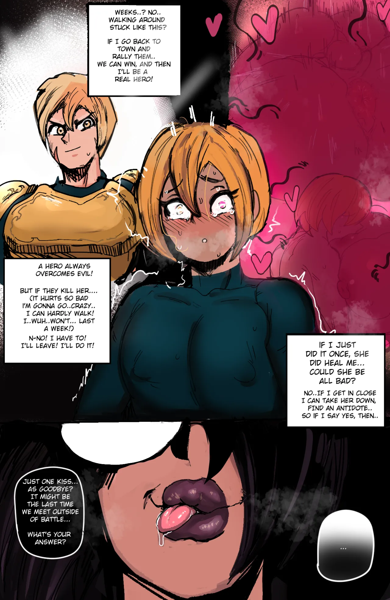 Captured by the Terror of the Dark Forest! page 12 full