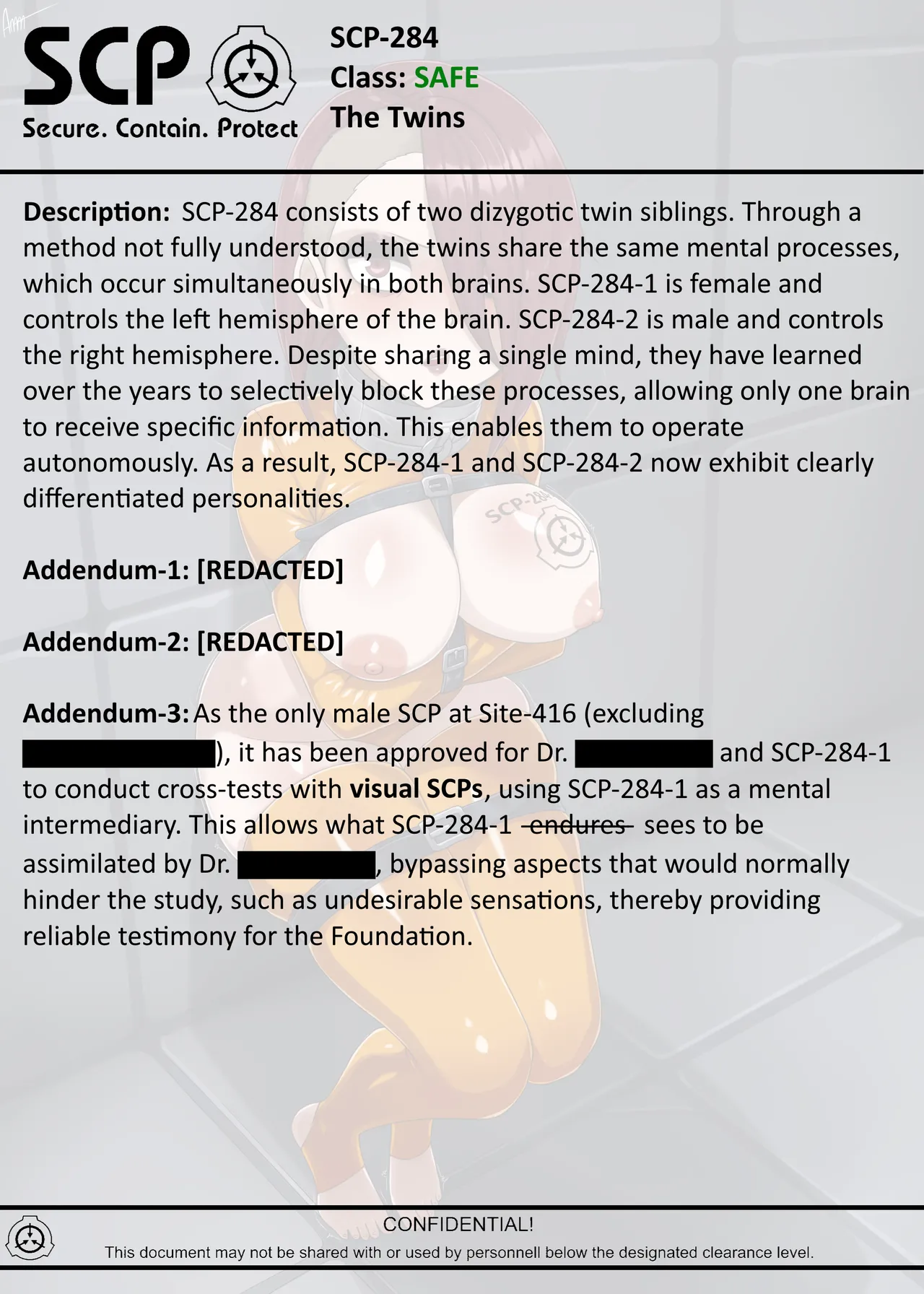 SCP-EXTRA-05 "Dr.███ & SCP-284-1" page 3 full