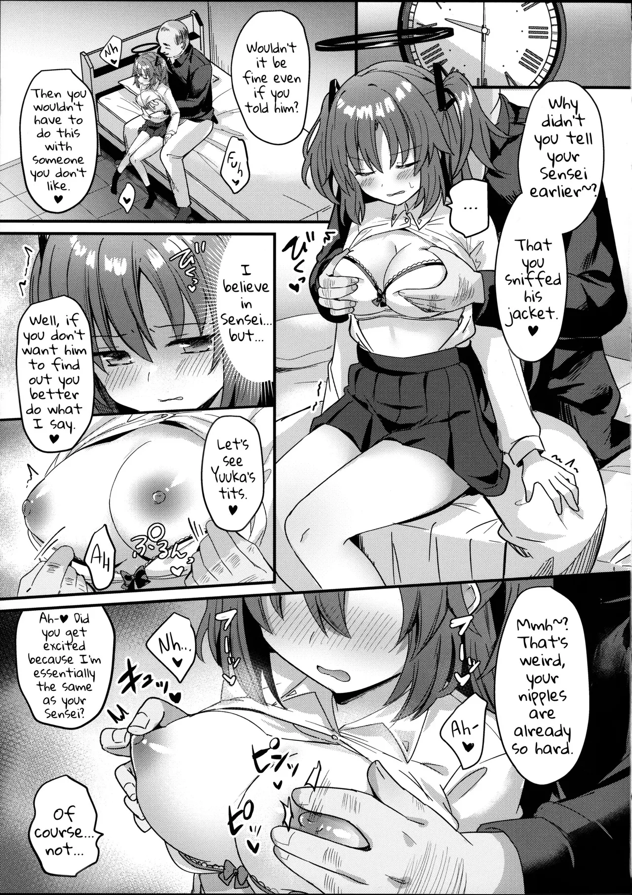 ENG-Chiune_Kimodebu Sugite Kivotos o Horoboshita Sensei ga Bessekaisen no Yuuka o NTR Ryoujoku suru Hon page 12 full
