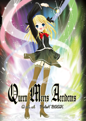 [Garou Kissa Hapido (Takeshita Kenjirou)] Queen Meets Accidents (QUIZ MAGIC ACADEMY) [Digital] cover