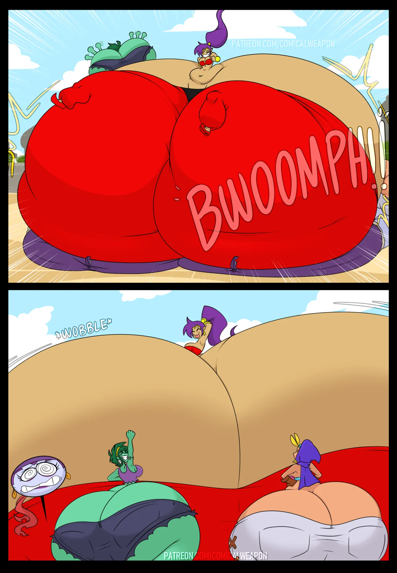 Free for All - Risky Boots, Rottytops, Sky & Shantae page 3 full
