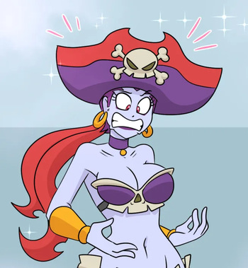 [ComicalWeapon] Free for All - Risky Boots, Rottytops, Sky & Shantae cover
