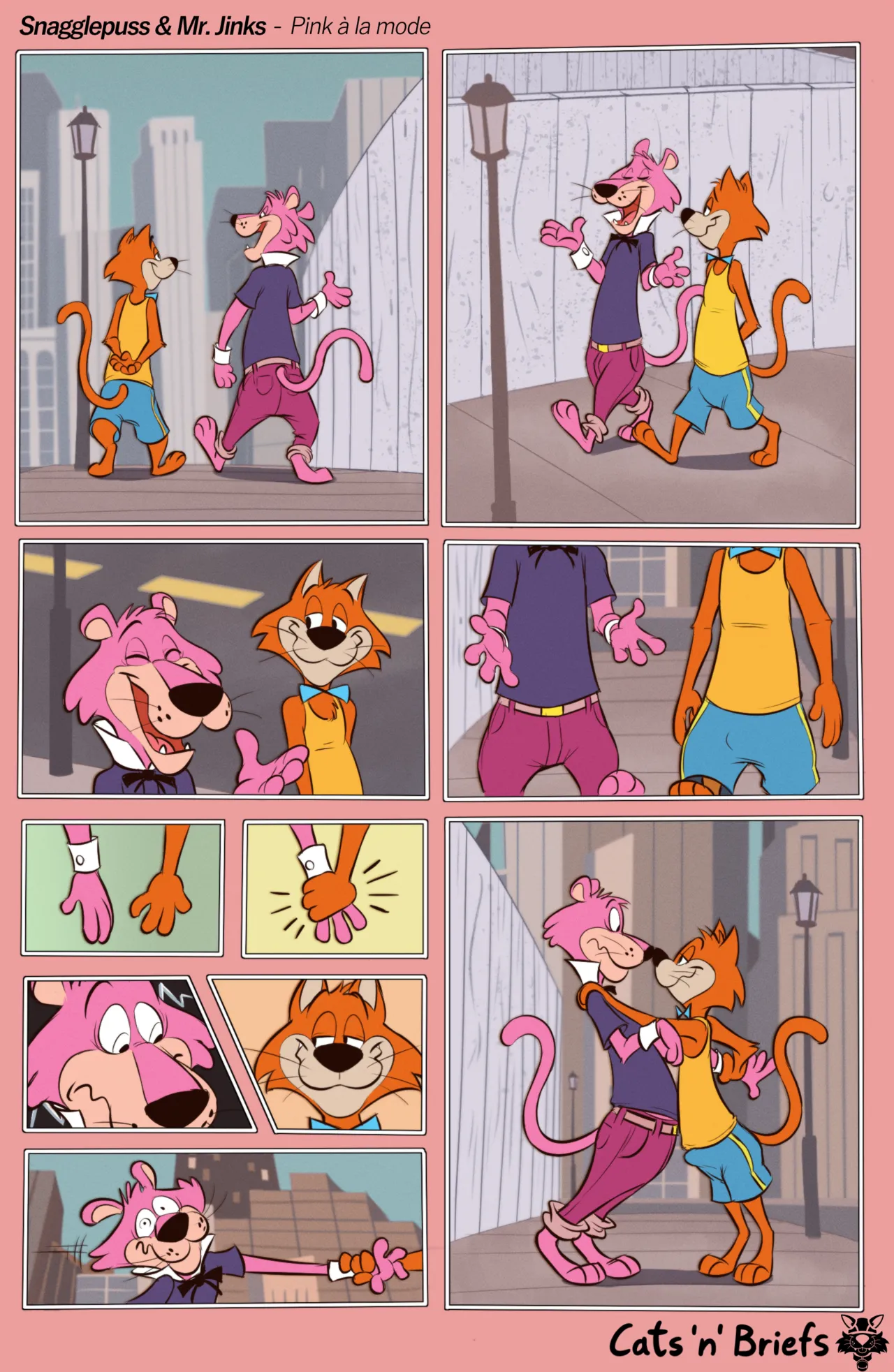 Snagglepuss And Mr. Jinks - Pink Á La Mode page 1 full