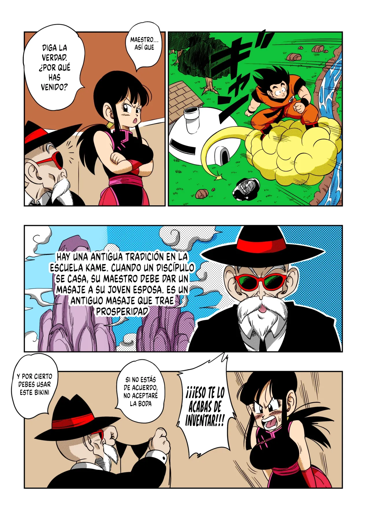 "An Ancient Tradition" - Young Wife Is Harassed! | "Una Antigua Tradición" - ¡Acosando A Una Joven Esposa! page 5 full