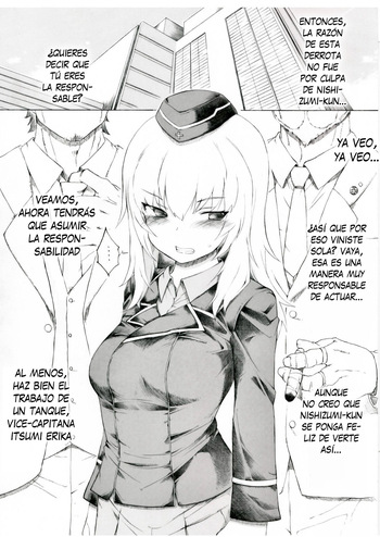 [Itano Chiharu] Erika-sama no Shinpaigoto - Las preocupaciones de Erika-sama (Girls und Panzer) [Español] [Traducciones necesarias] cover