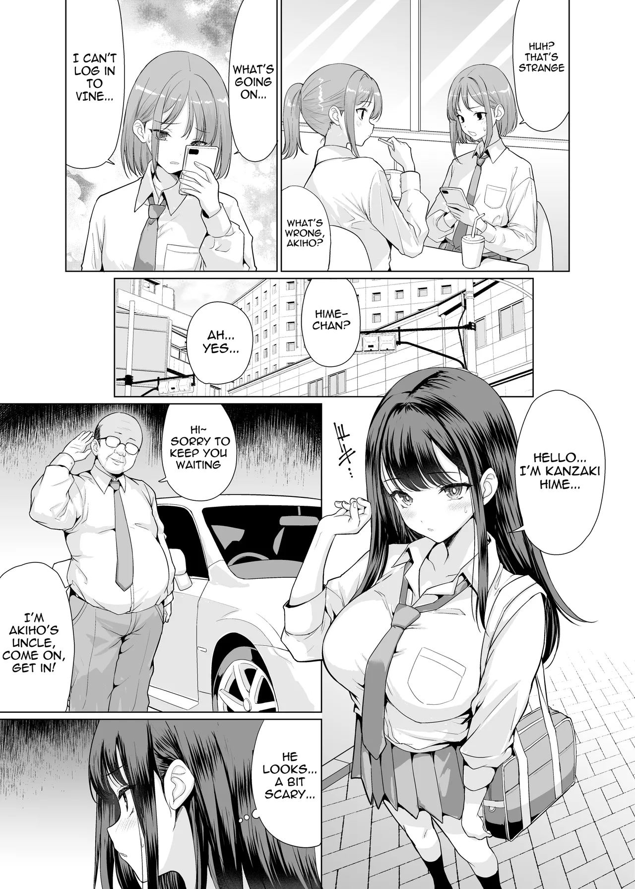 Kichiku na Oji-san-tachi ni Hamerarete | Fucked by cruel old men page 7 full