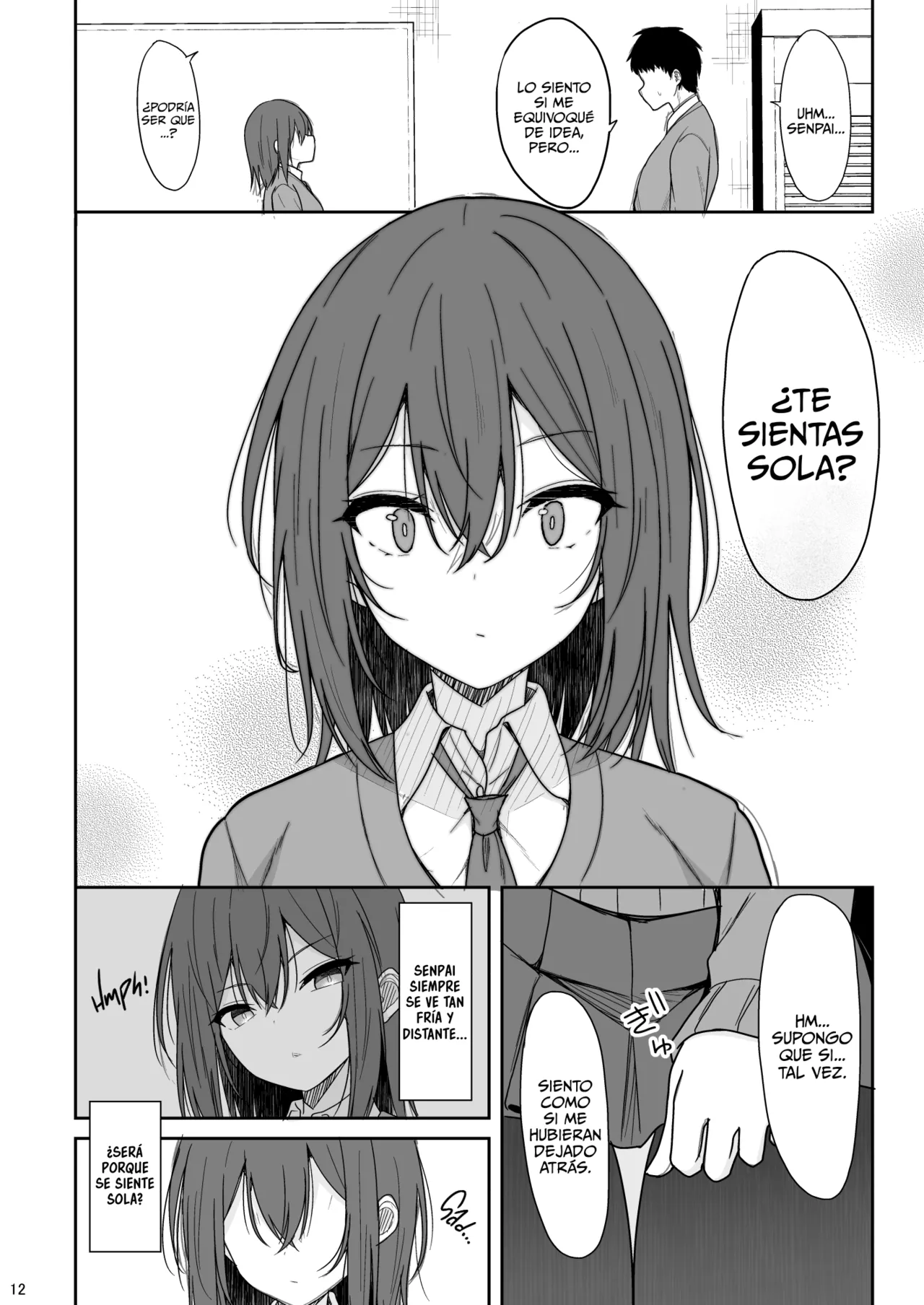 Tsumetai Senpai Ga Mukyoka Nakadashi Sareru Made | Haciéndole Creampie a mi Fría y Distante Senpai sin su Consentimiento page 11 full