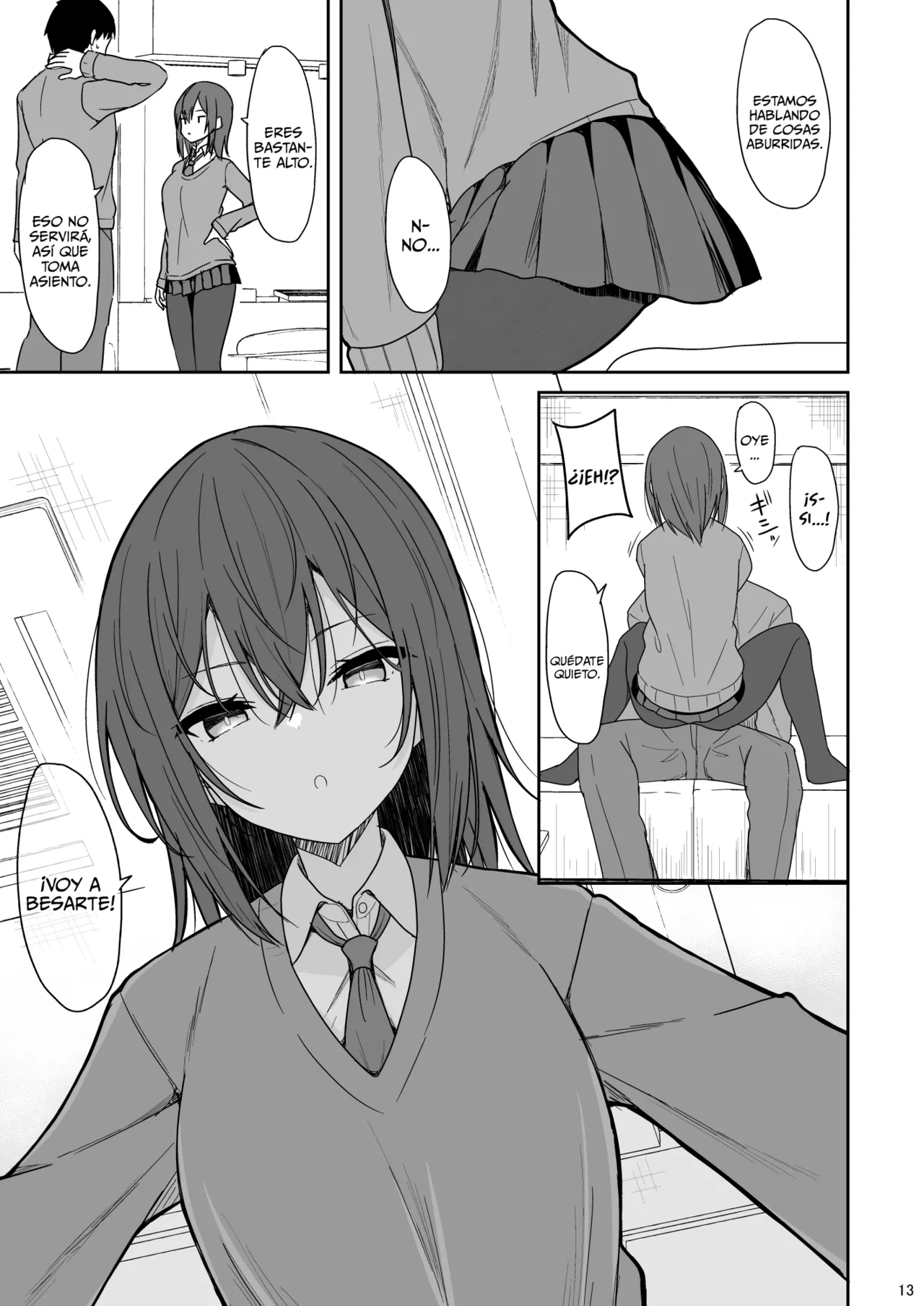 Tsumetai Senpai Ga Mukyoka Nakadashi Sareru Made | Haciéndole Creampie a mi Fría y Distante Senpai sin su Consentimiento page 12 full