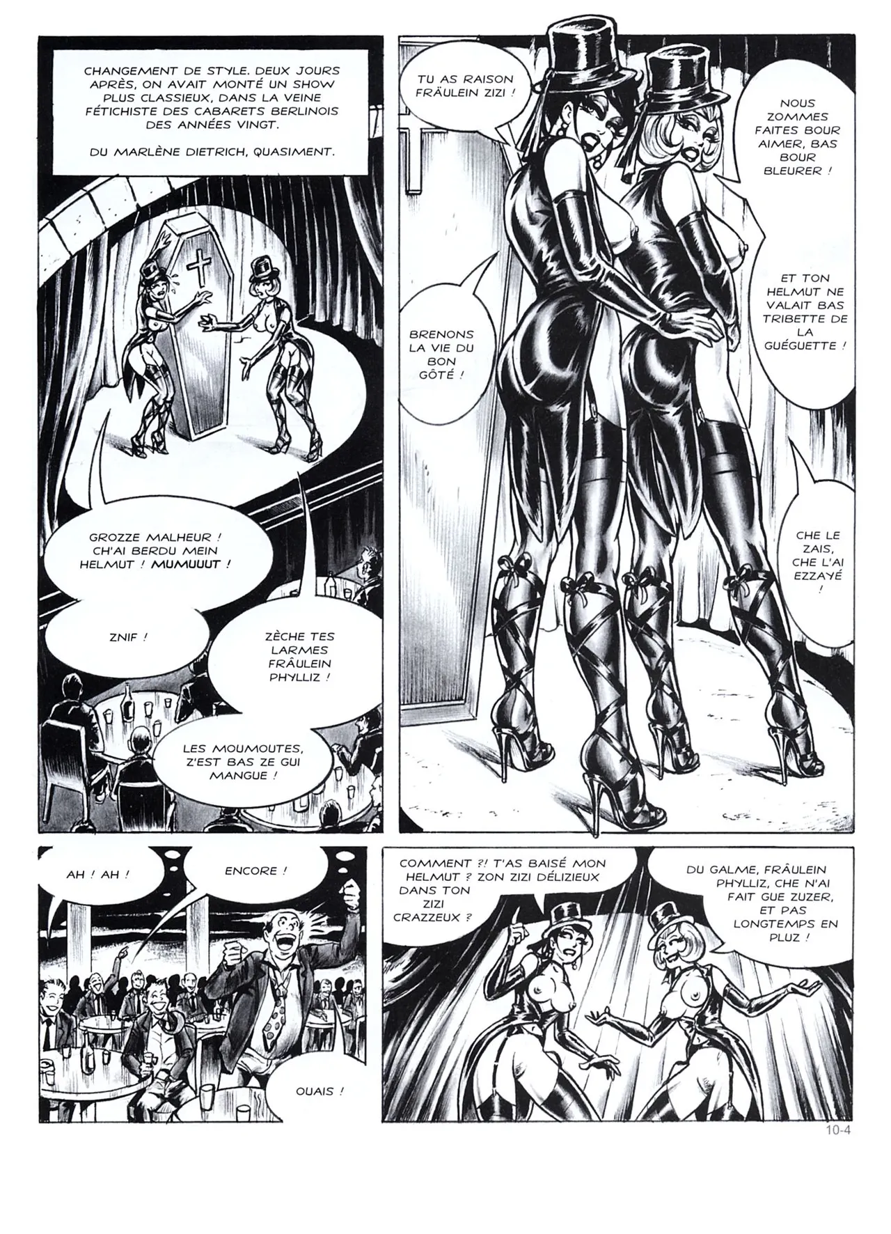 Nik Guerra & Celestino Pes - Les Histoires de Magenta #10 : Cabaret erotique page 5 full