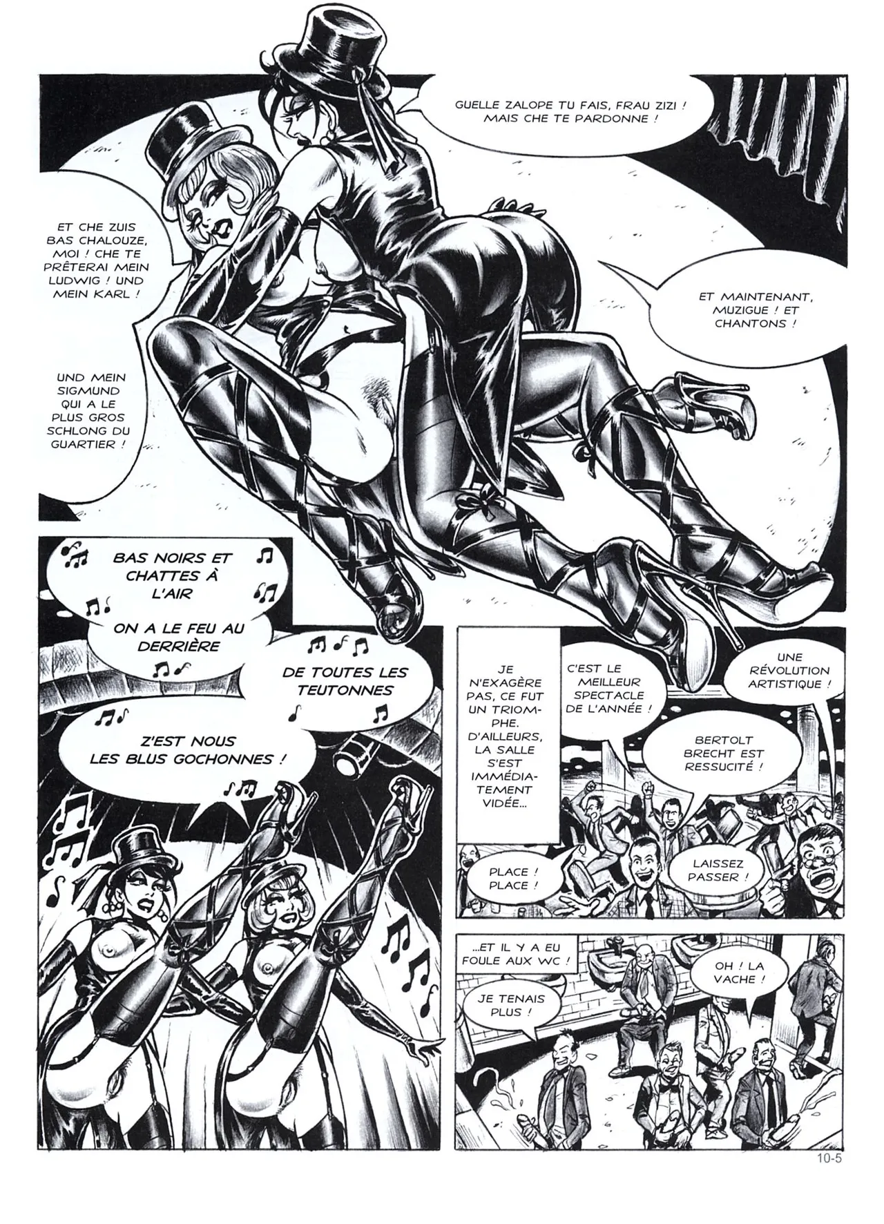 Nik Guerra & Celestino Pes - Les Histoires de Magenta #10 : Cabaret erotique page 6 full