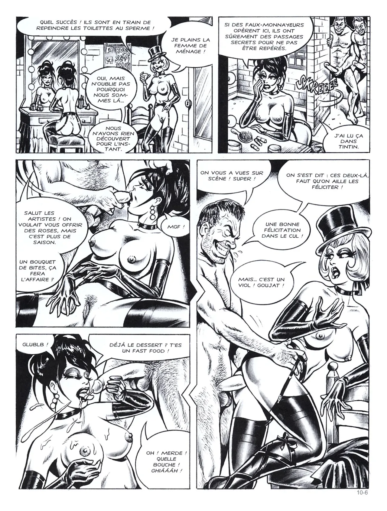 Nik Guerra & Celestino Pes - Les Histoires de Magenta #10 : Cabaret erotique page 7 full