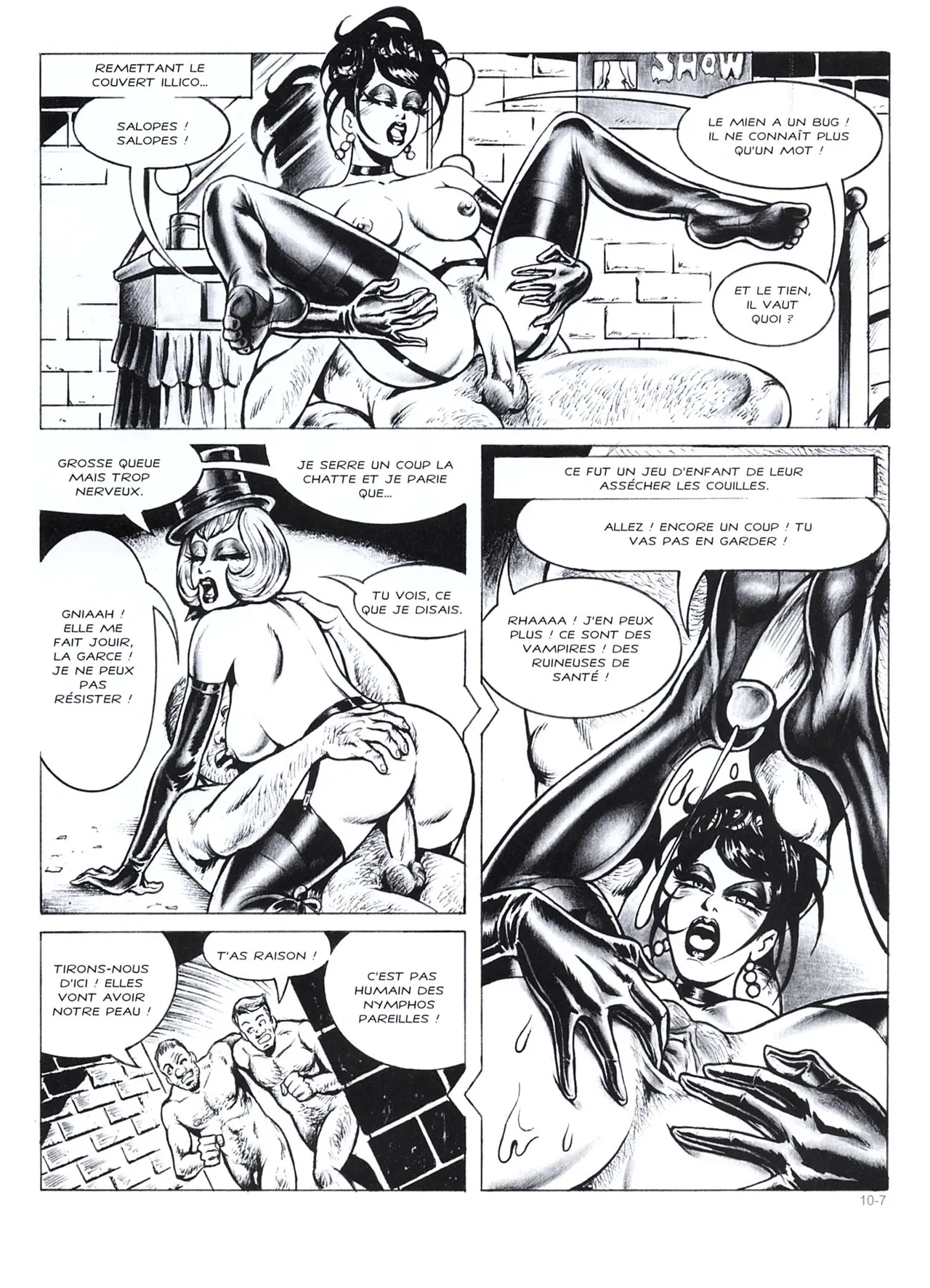 Nik Guerra & Celestino Pes - Les Histoires de Magenta #10 : Cabaret erotique page 8 full