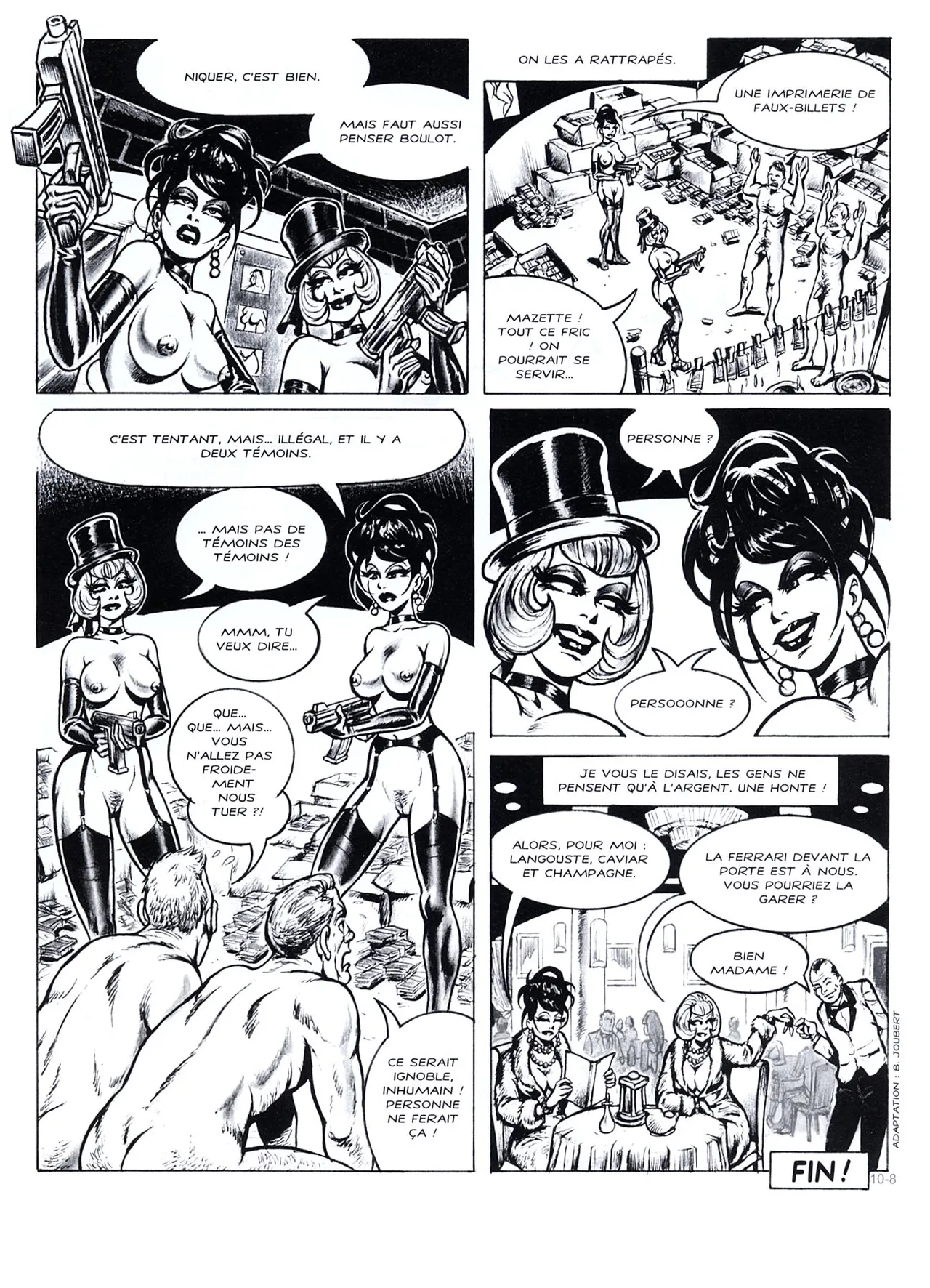 Nik Guerra & Celestino Pes - Les Histoires de Magenta #10 : Cabaret erotique page 9 full