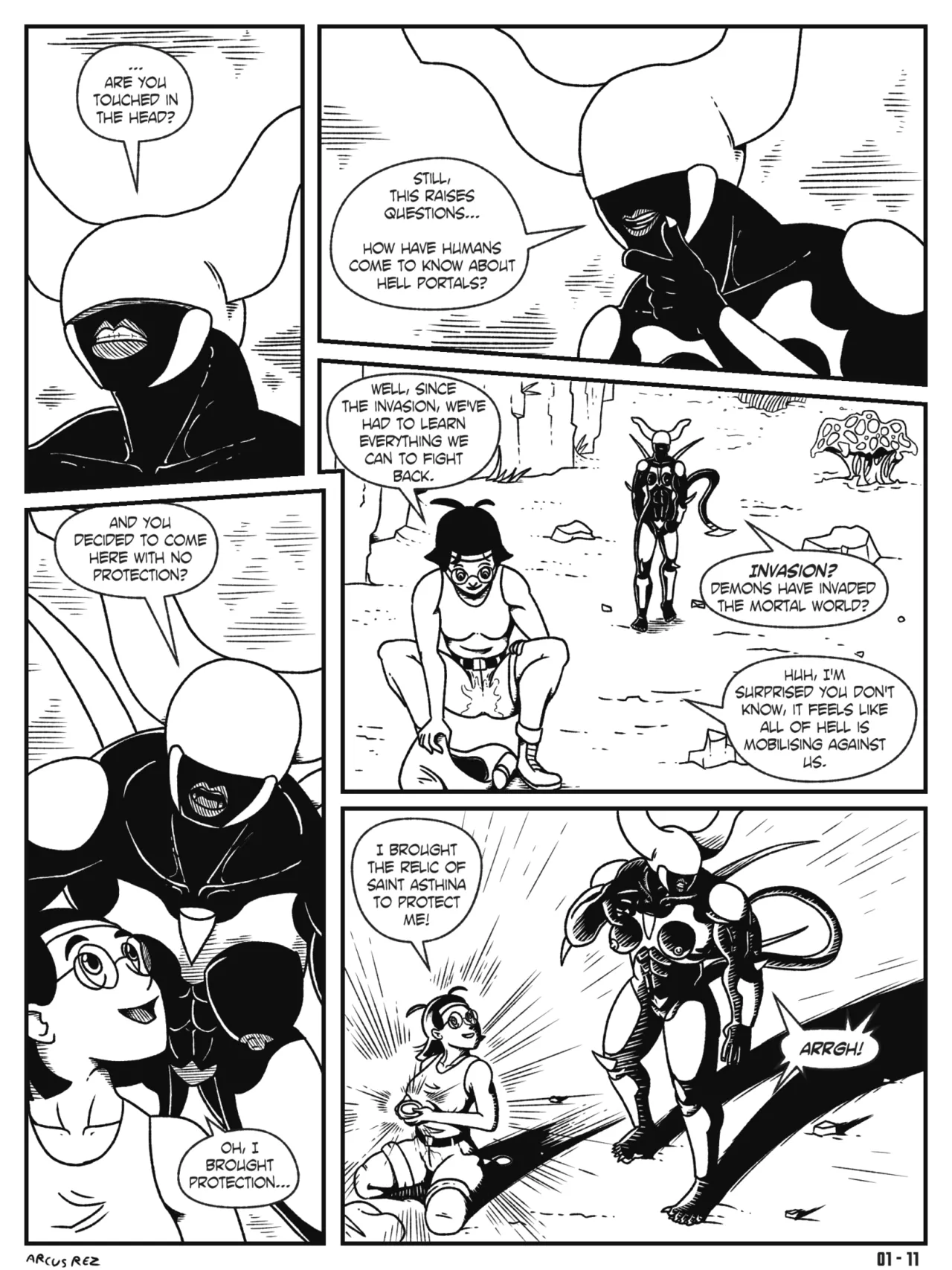 Lilly's Inferno - Issue 1 - Hellbound page 11 full