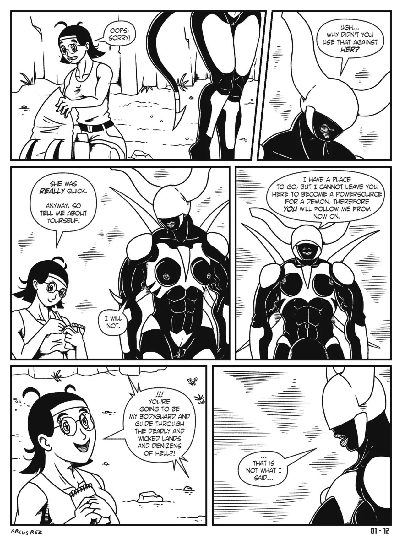 Lilly's Inferno - Issue 1 - Hellbound page 12 full