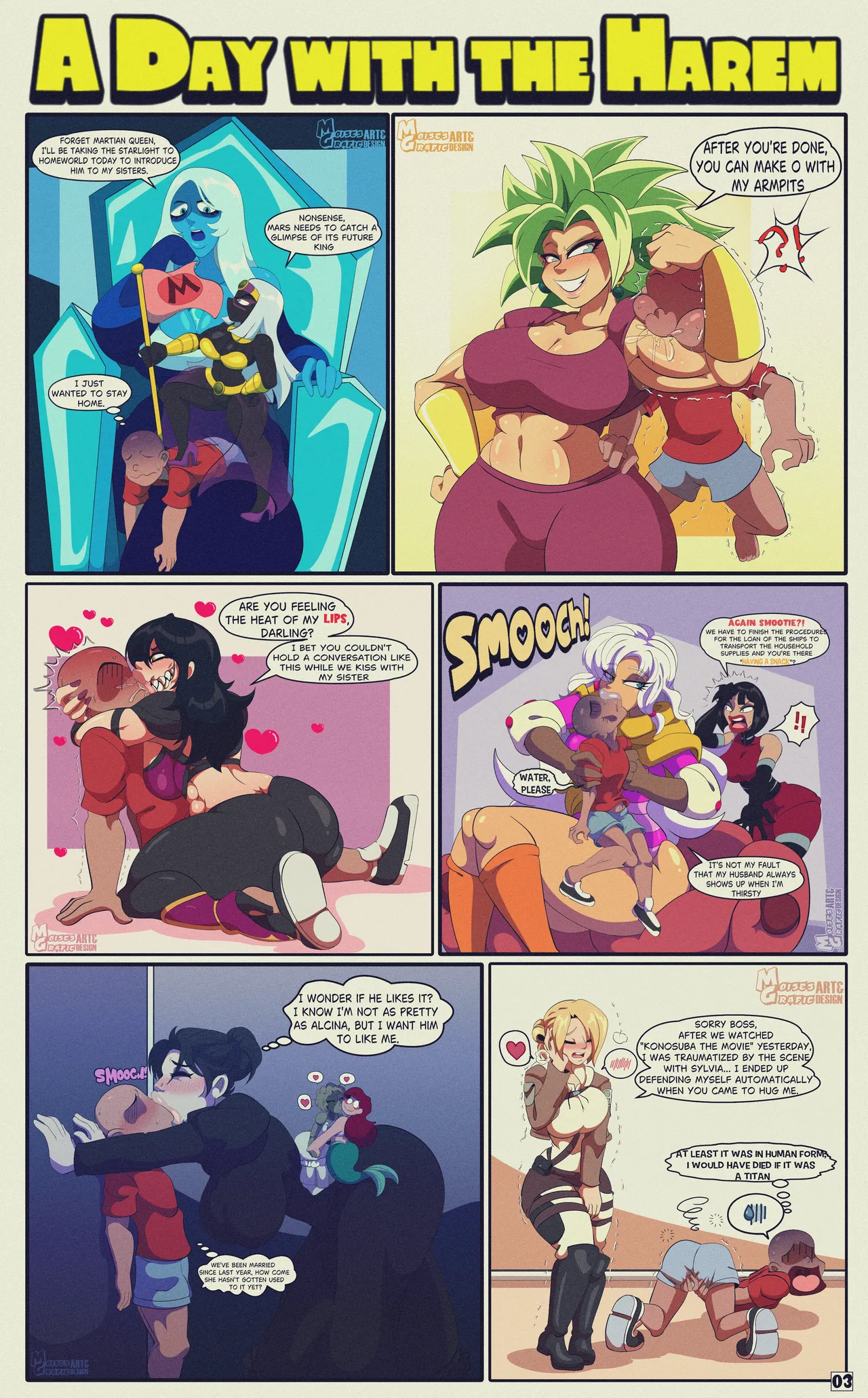 A Day with the Harem page 5 full