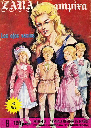 Zara la Vampira #7 (Los ojos vacíos) [Spanish] cover