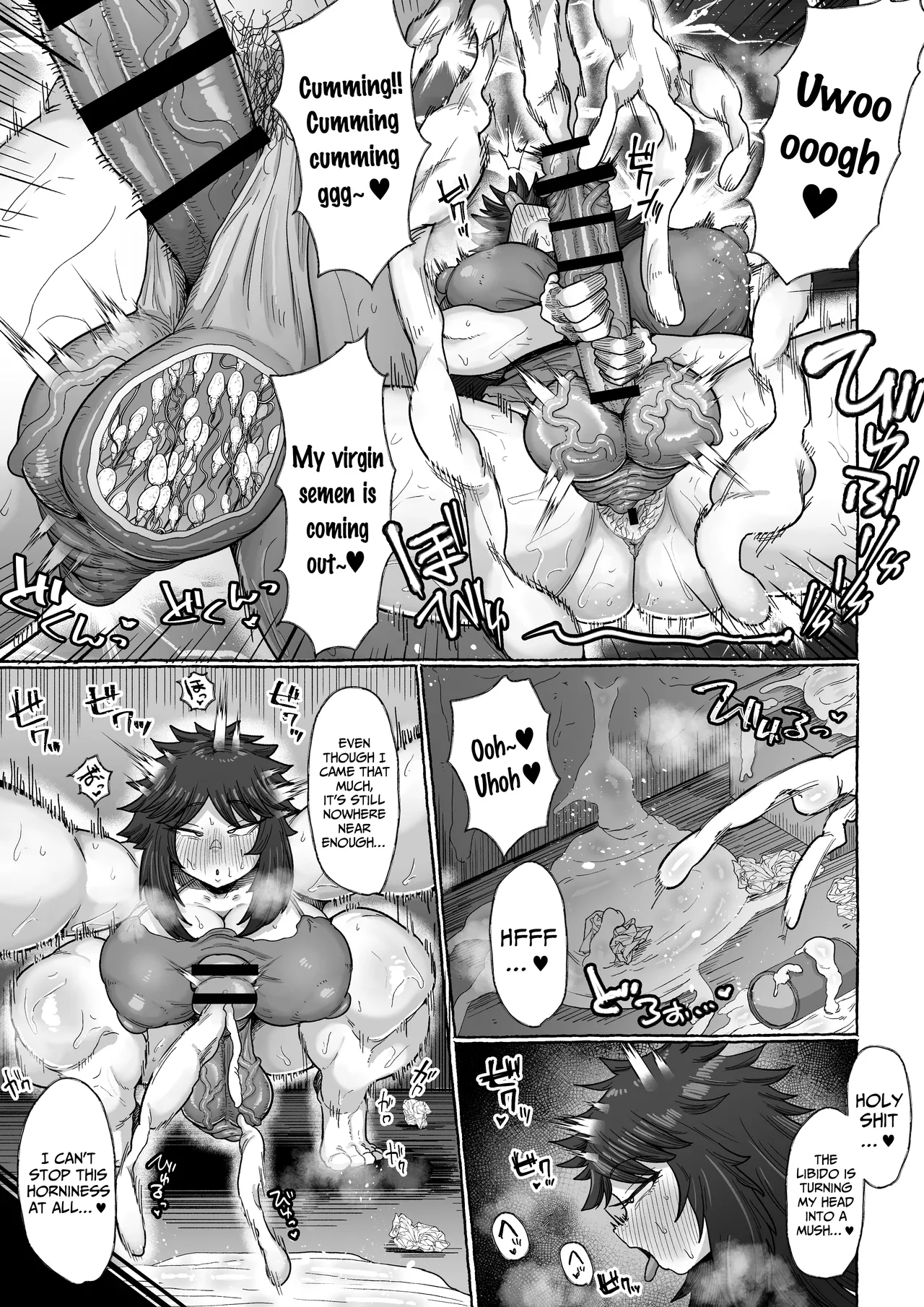 Jakusha Futanari Kintama Hayashite Toshishita Wakarase Tanetsuke page 7 full