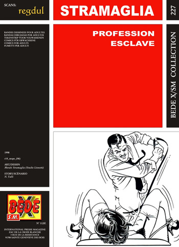 [Bédé X S.M. 227] Stramaglia Morale & N. Tulli - Profession Esclave cover